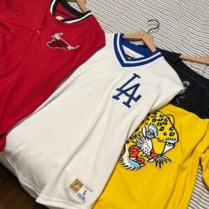 Jersey Bundle-Red, White, and Yellow Sports Jerseys
